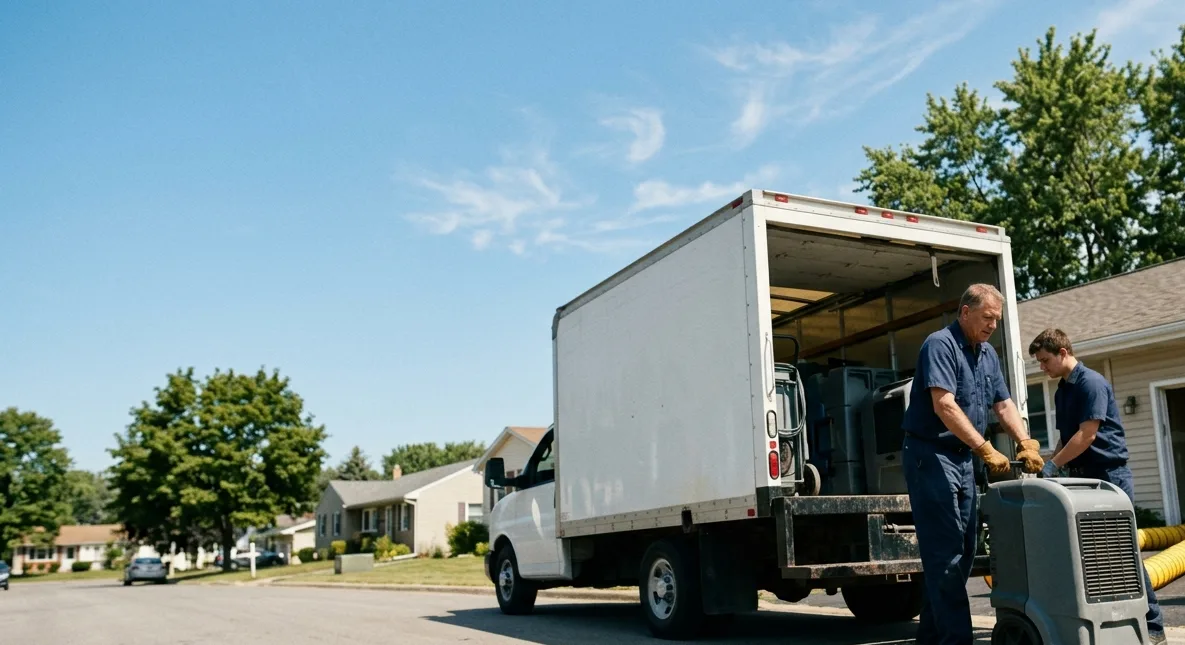 Water Damage Cleanup in Medora, IL near me